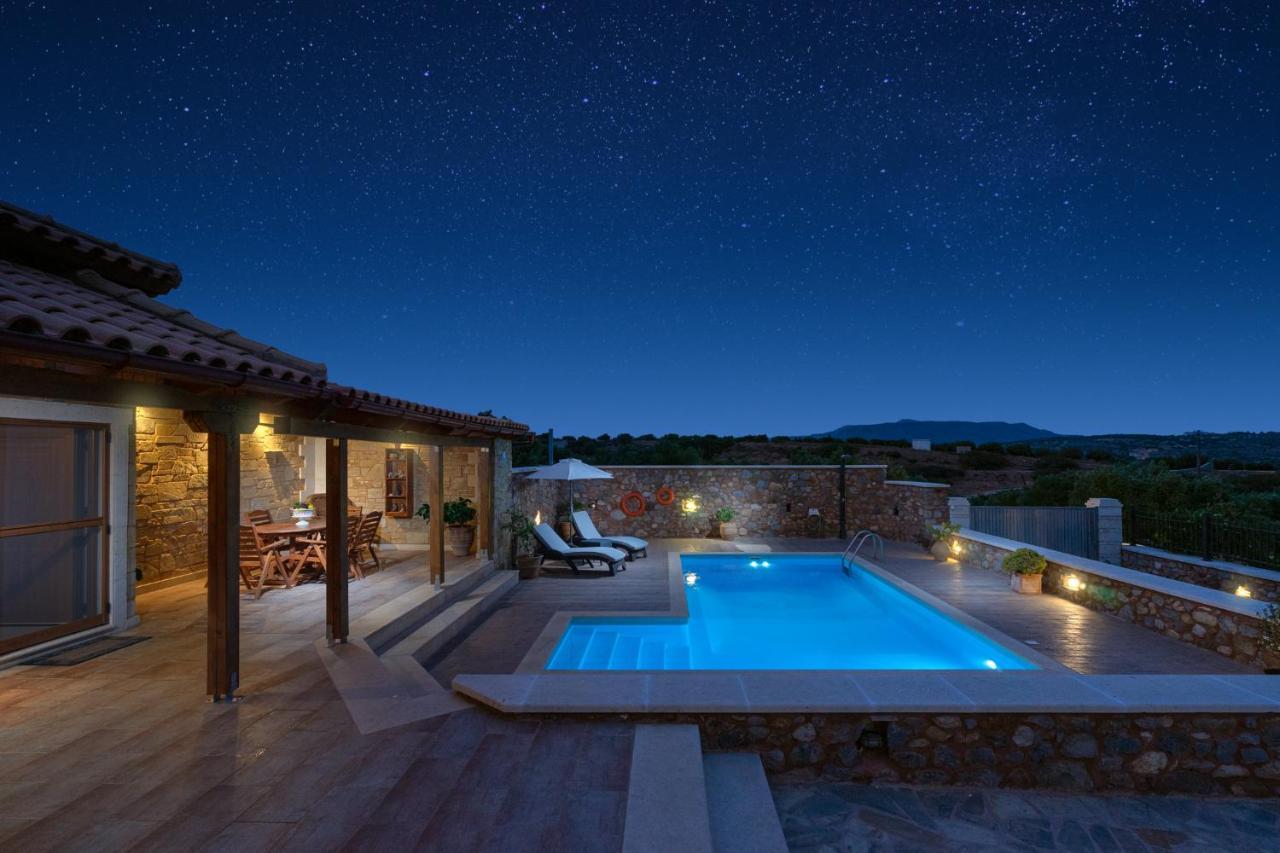Villa Kalliopi Ιncreteble Cretan Resindences Collection เซรอกัมโบส ภายนอก รูปภาพ